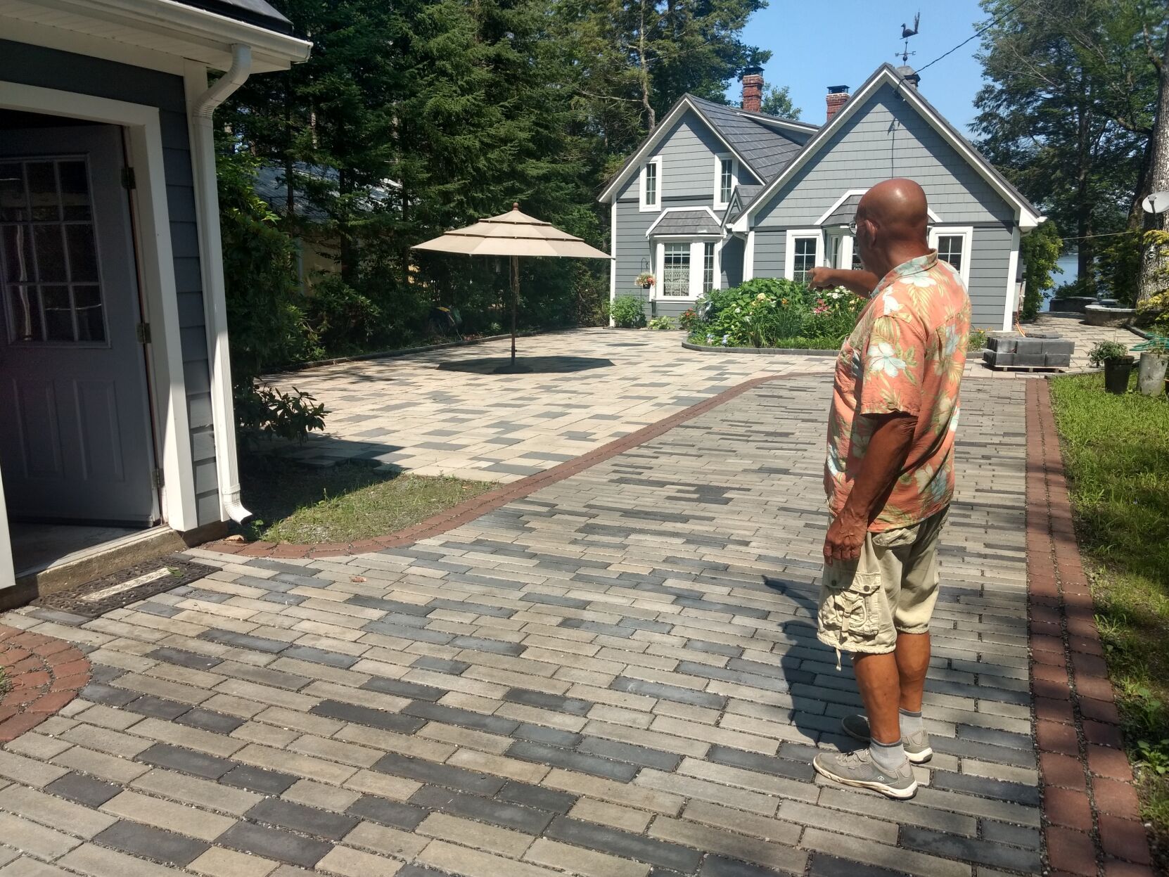 Spofford paver dispute